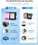 Cartouches d'encre 64XL noire et couleur pour HP 64 XL pack combo pour HP64 HP64XL remplacement de cartouche d'encre pour HP Envy Photo 7855 7864 7120 7130 7858 6252 6255 6258 Tango X Terra Printer