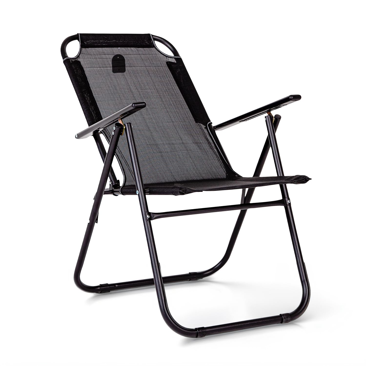 Royalford Folding Camping Chairs for Adults, Comfortable & Portable Folding Garden Chairs Heavy Duty Structure, Max. Load Capacity 150 kg Foldable Chair for Outdoors, Fishing, Garden, Picnic