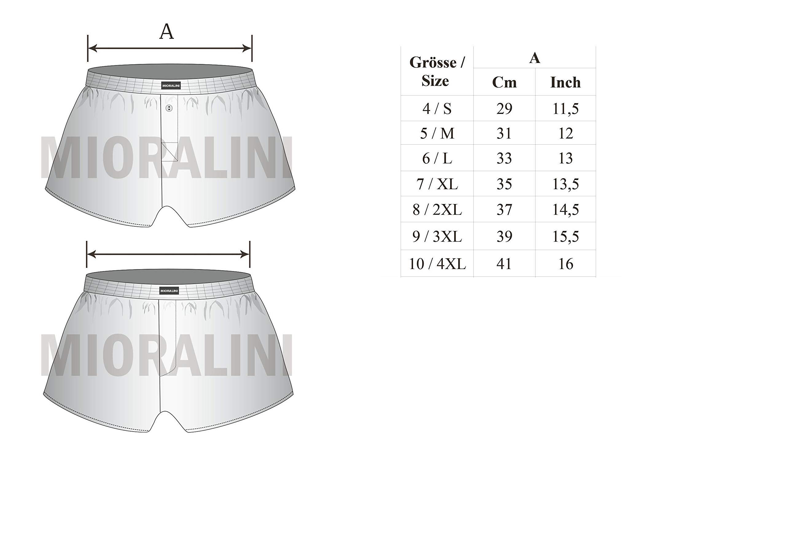 MioRalini Herren Boxershort Klassisch 10er Set