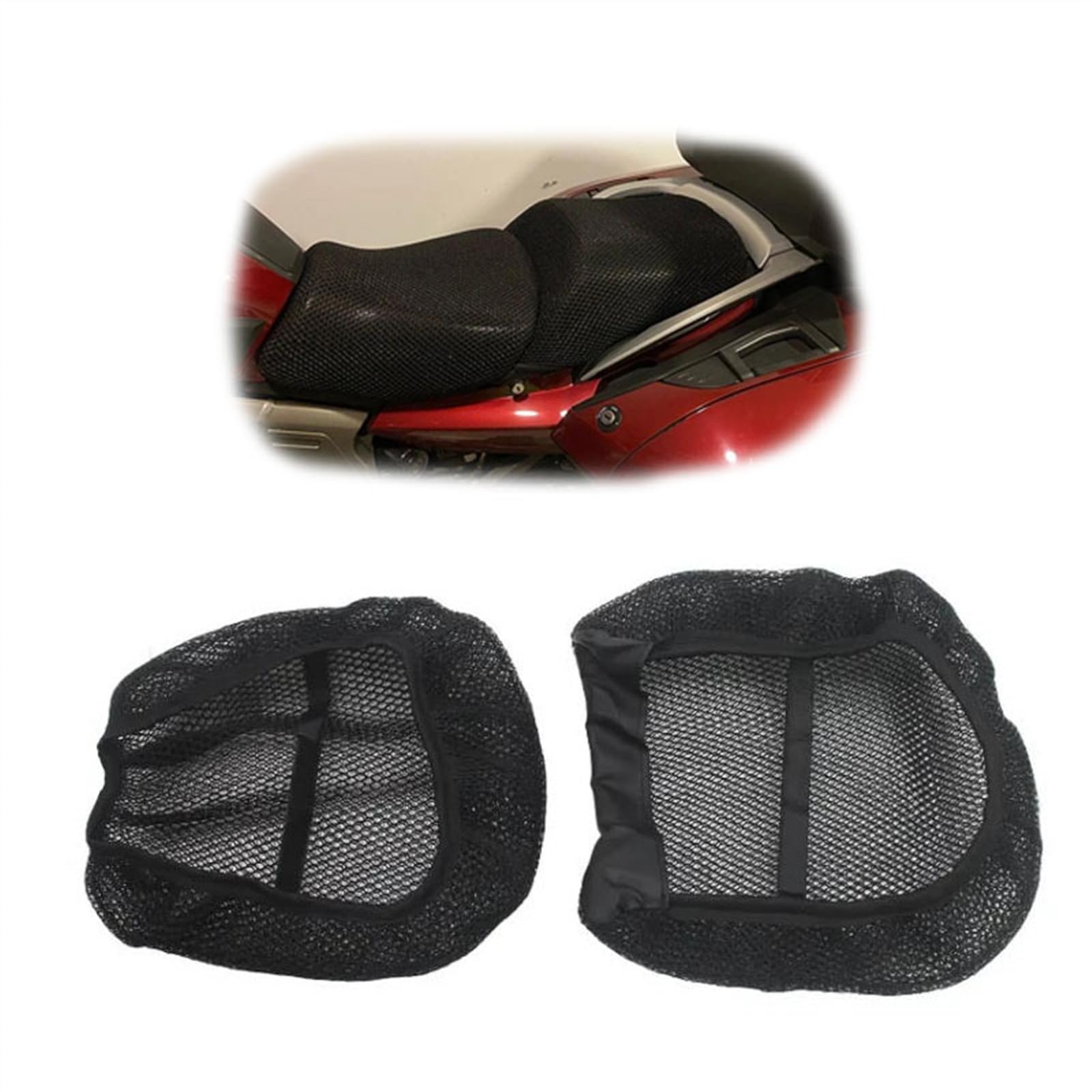 Funda de asiento para BMW R1200GS cómoda para eliminar el dolor en moto 8