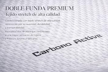 D'A Gama Home Memory Foam Pillow Carbon Premium Pack 2 of 70 cm