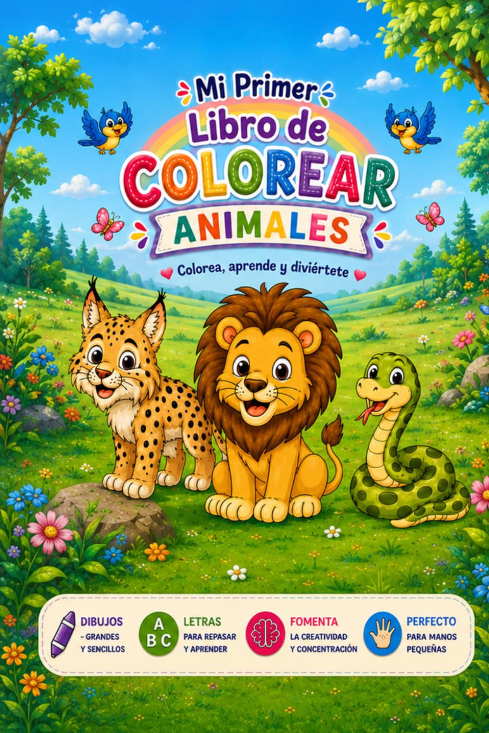 Libro de colorear animales