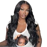 bunGiol 5x5 Glueless Wigs Human Hair Pre Plucked Pre Cut 24 Inch Body Wave Lace Front Wigs Human Hair 180% Put on And Go Glueless Wig For Black Women