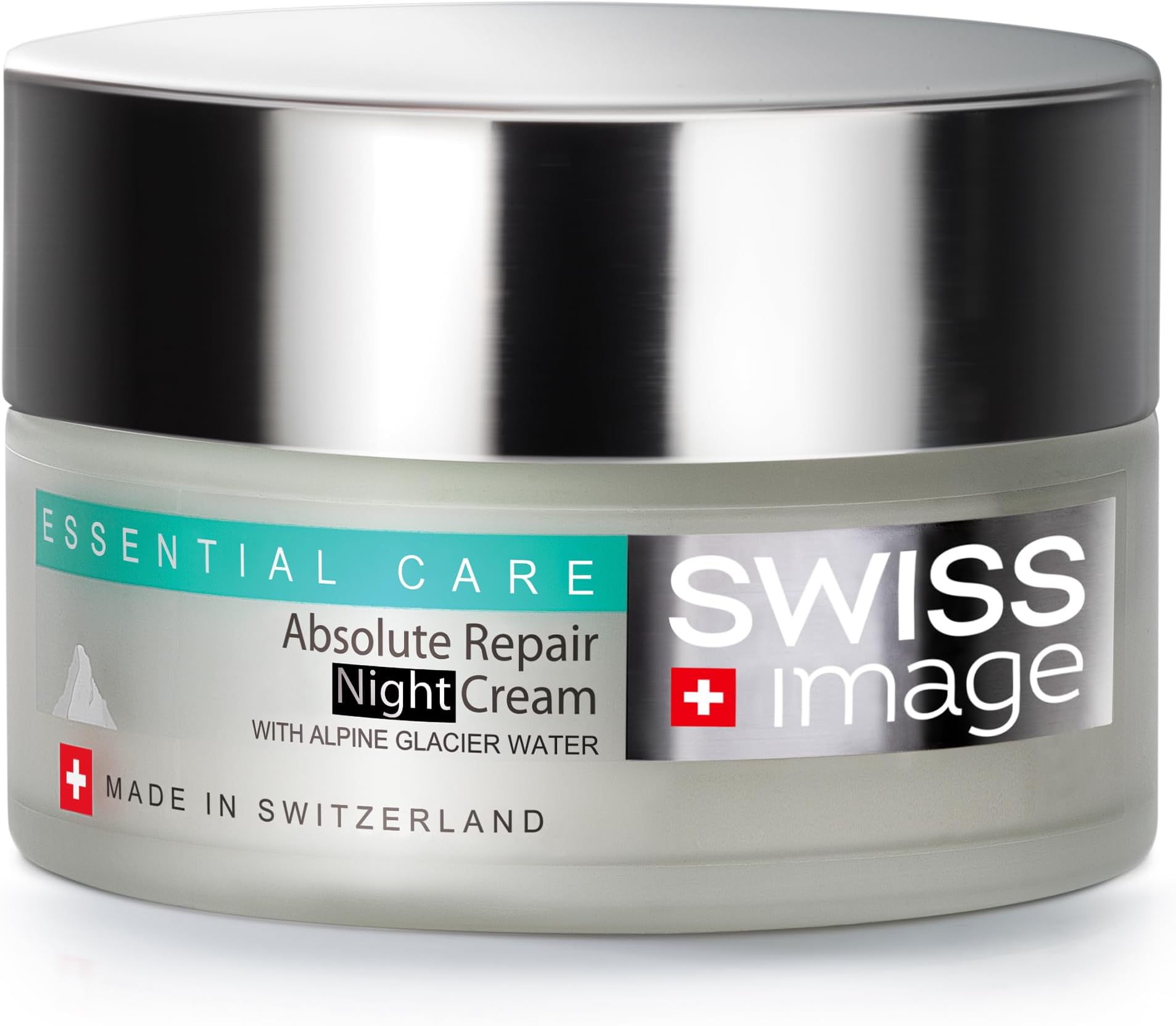 Swiss Image Repair Night Cream 50 ml | Lightweight, Non-Greasy Hydrating Formula for Smooth & Supple Skin | Overnight Moisturizer for Deep Repair | Men & Women | All Skin Types | Swiss Made