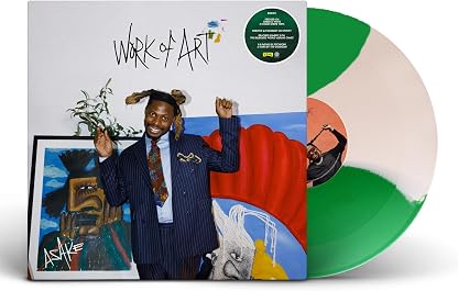 Work Of Art (Vinil Colorido) por Asake, capa do álbum