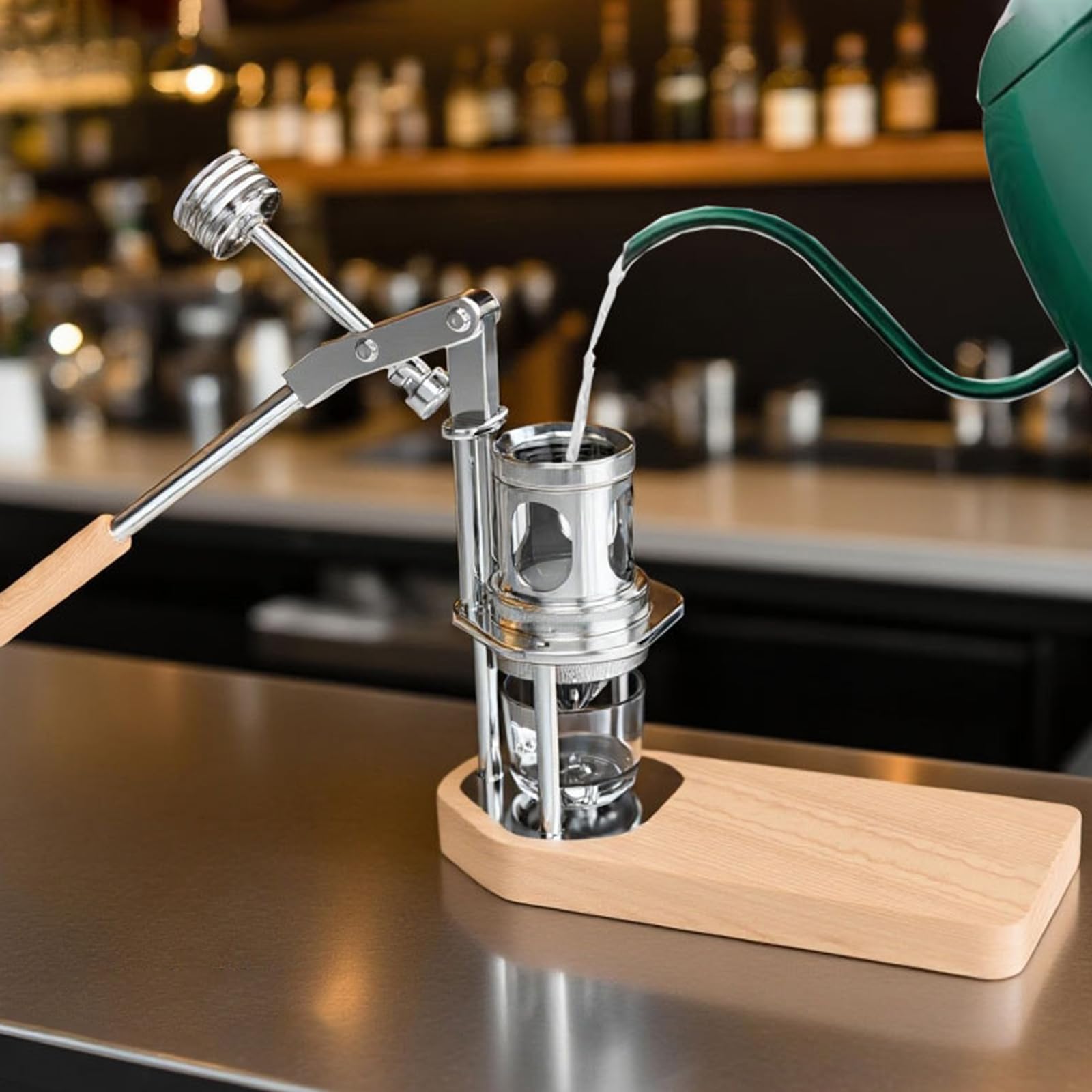 Ręczny ekspres do kawy espresso, praska dźwigniowa do 51 mm lub 58 mm portafilter, ciśnienie robocze 1-16 barów, idealny do domu, podróży i kempingu