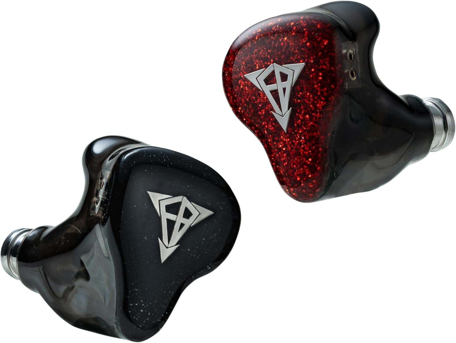 Hisenior Mega5EST Bass+ 1DD+2BA+2EST Tribrid Drivers in-Ear Monitor Earphones, Hybrid Driver IEM Headphones, HiFi Wired Earbuds with Harman Curve for Bass-Loving Audiophiles (Bass+)