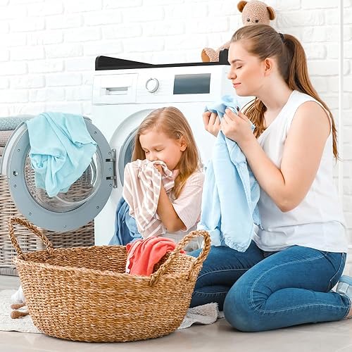 Miniatura 5 de Solo para encimera de lavadora y secadora, rieles de borde de 27.5 pulgadas de profundidad x 27.5 pulgadas de ancho, capa protectora antideslizante