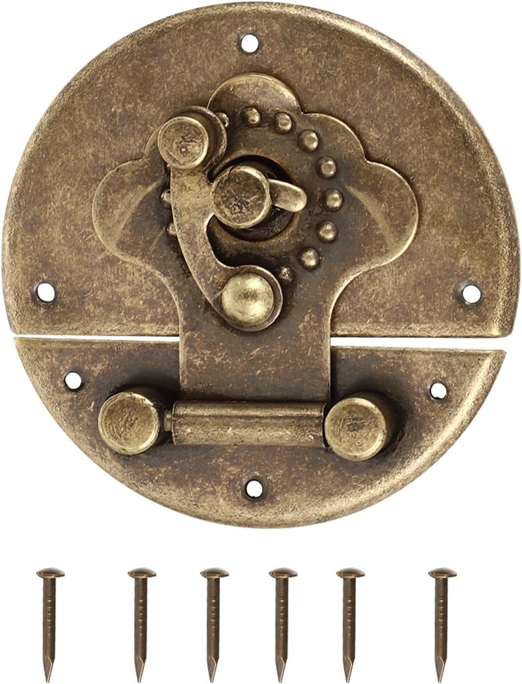 Antique Copper Box Buckle Lock for Gift and Keepsake Boxes