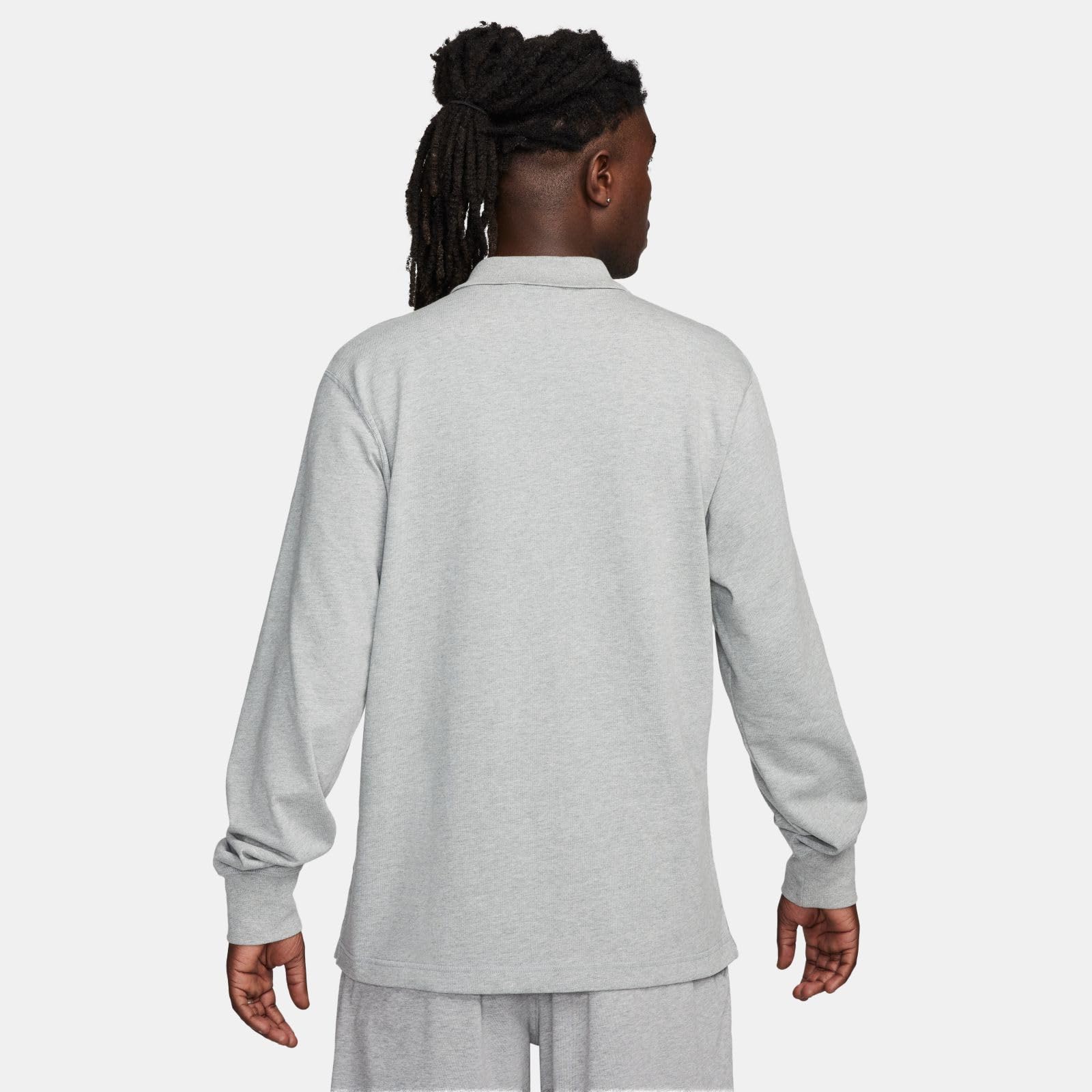 Nike M Nk Club Knit LS Polo Top Uomo