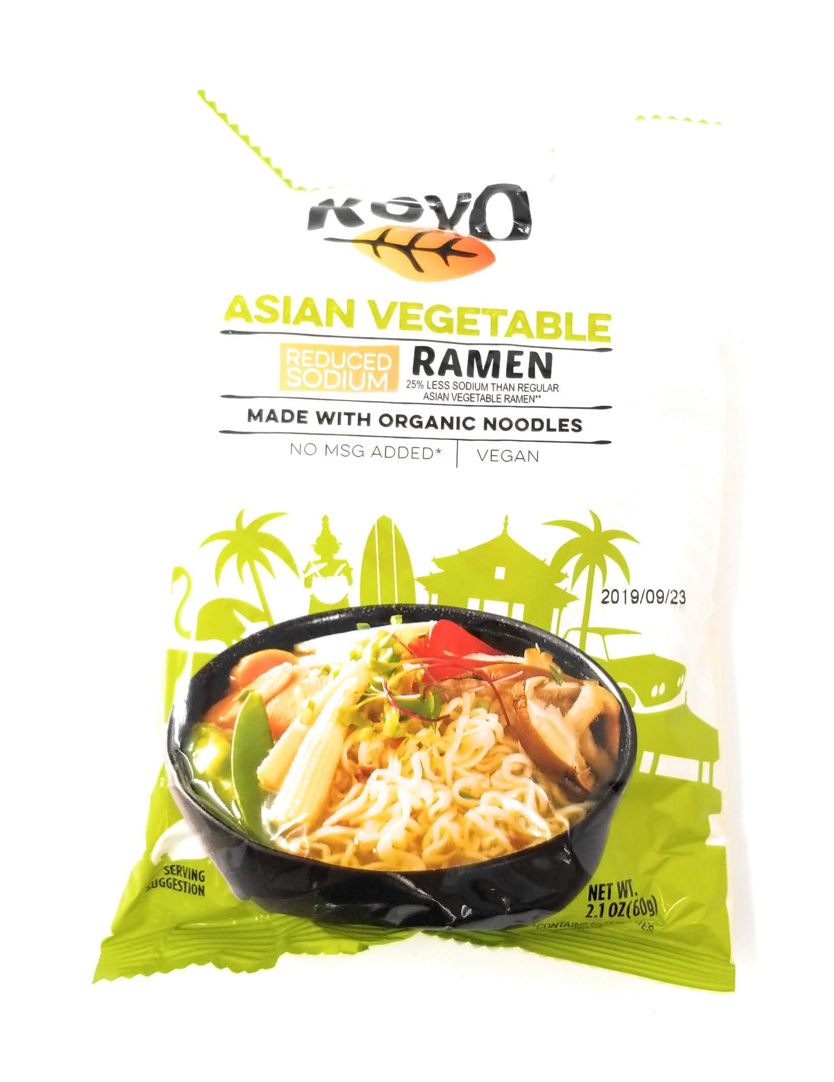 Amazon.com: Koyo Reduced Sodium Vegan Organic Noodle Ramen 3