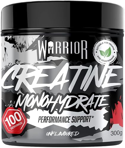 Warrior Creatina en polvo 300 g — 100 raciones
