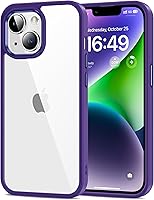Vista 133 de HOOMIL Funda para iPhone 7 Plus/iPhone 8 Plus de 5.5 pulgadas, no amarillea, protección contra caídas, cubierta trasera dura transparente