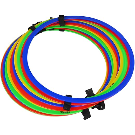 Fitfix Agility Speed Ring Ladder Set - 18
