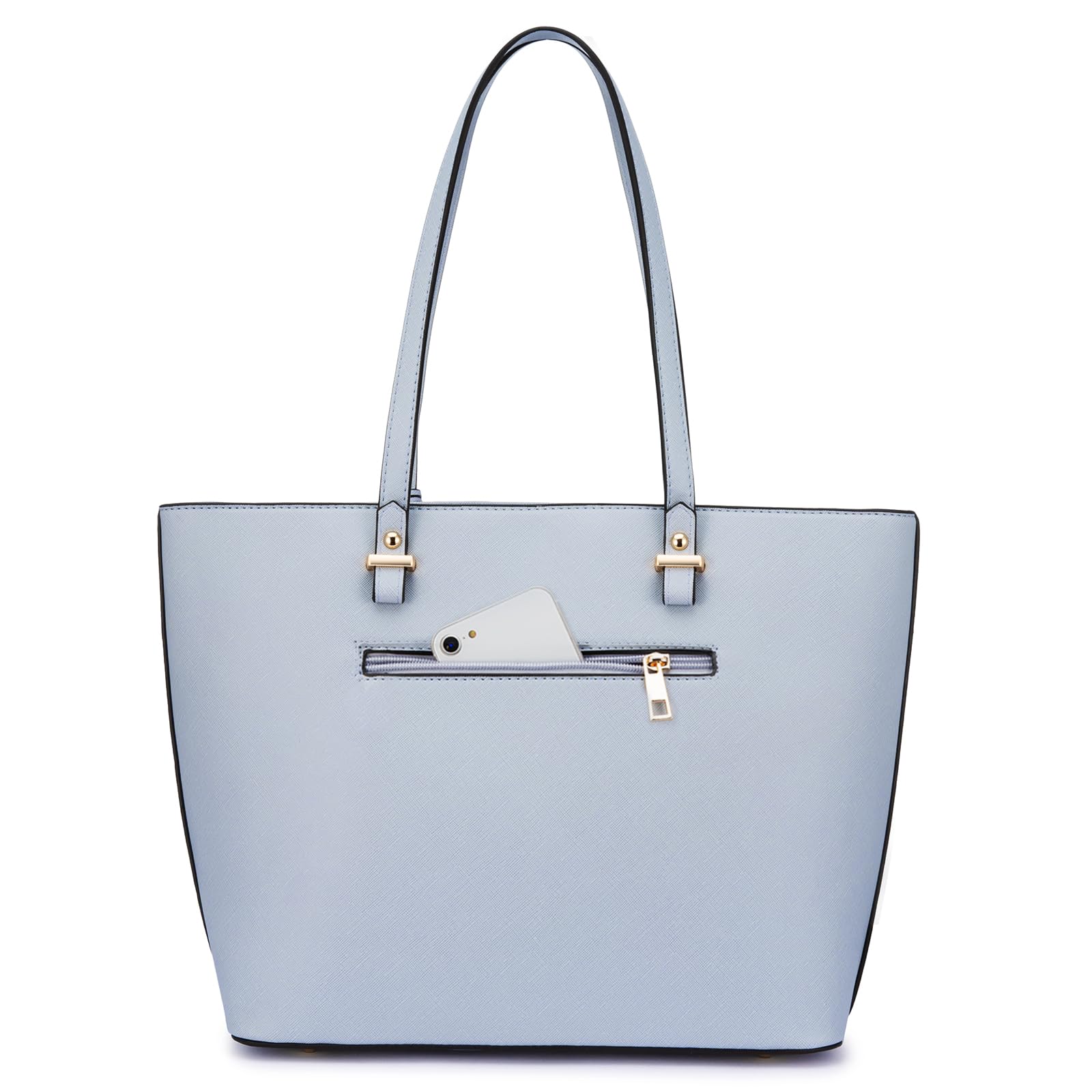 LOVEVOOK Purse for Women Fashion Tote Bag Shoulder Handbags Top Handle Satchel Bags with External Pocket