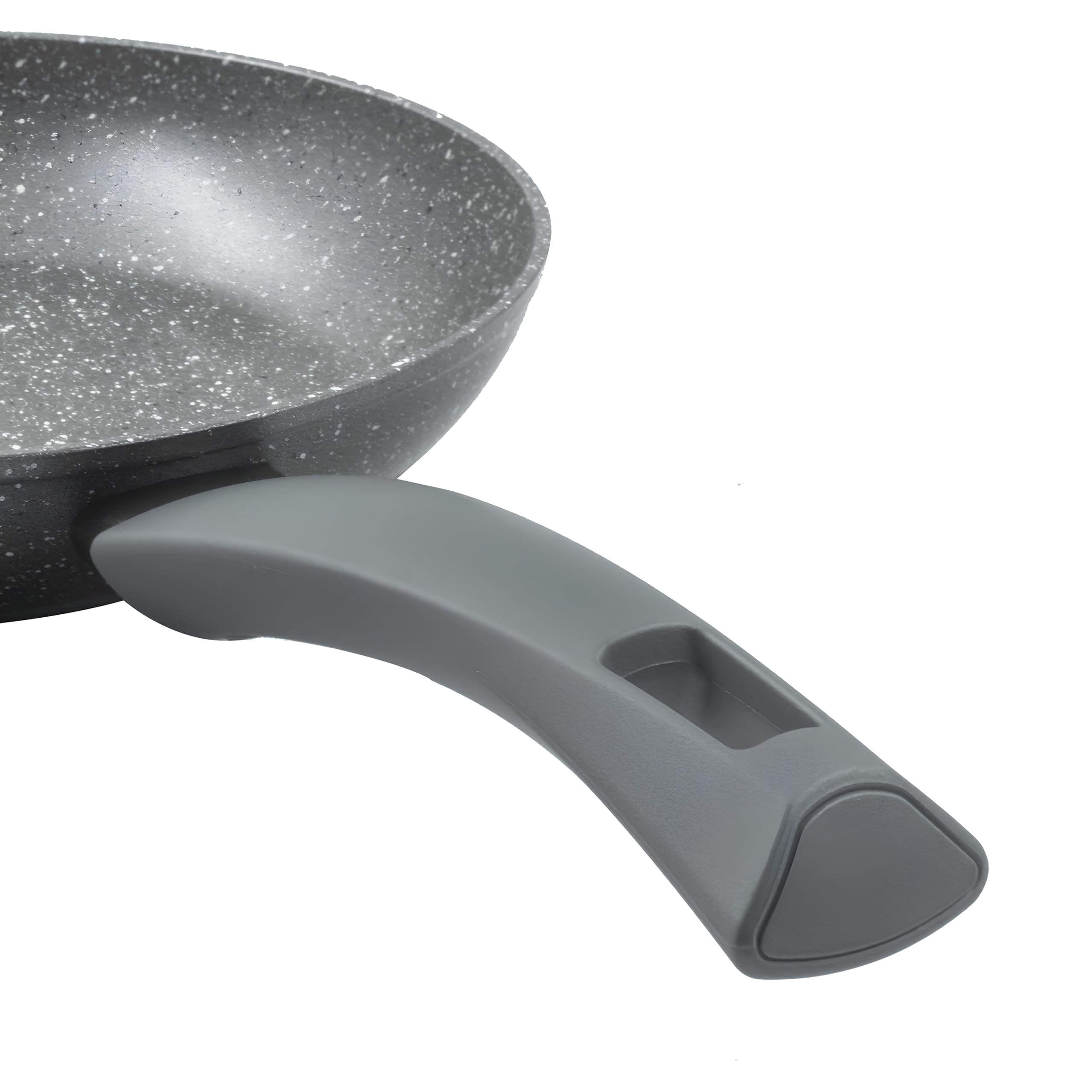 Zanetti DURAPIETRA Antihaft-Pfanne – Für Alle Herde Inkl. Induktion, 24 Cm, Mit Soft-Touch-Griff