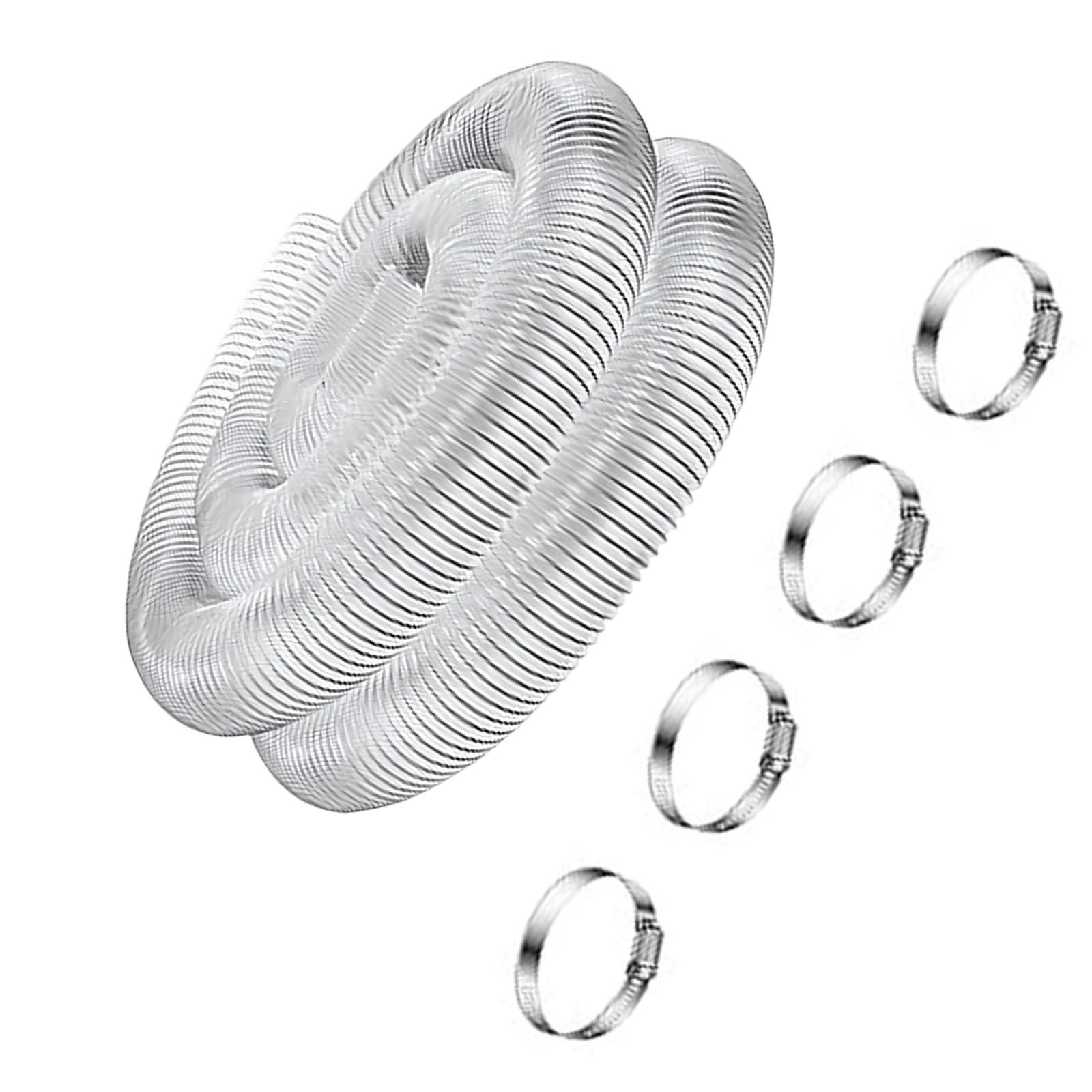 Zxfdsfdbnm C Flexible Pv Collector Hose 300Cm Length With Arbon Steel Oil For Heavy Duty Applications Machine Exhaust Ventilation Hose