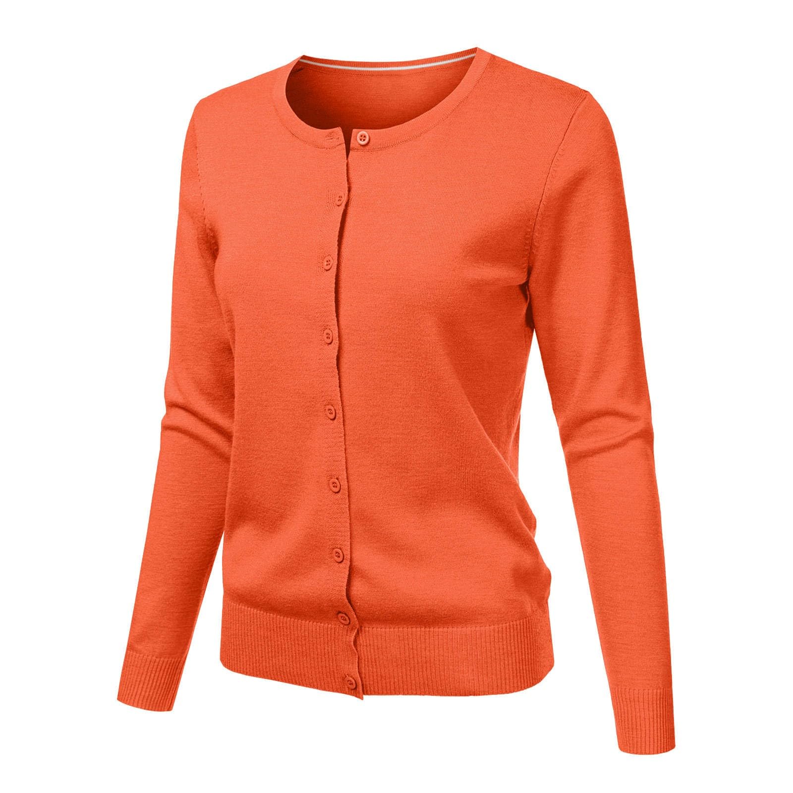 Generisch Chaqueta de punto para mujer, manga larga, bolero, abrigo de punto con botones, cárdigans suaves de verano, informal, corto, primavera, otoño, suave, chaqueta de punto, elegante, manga larga