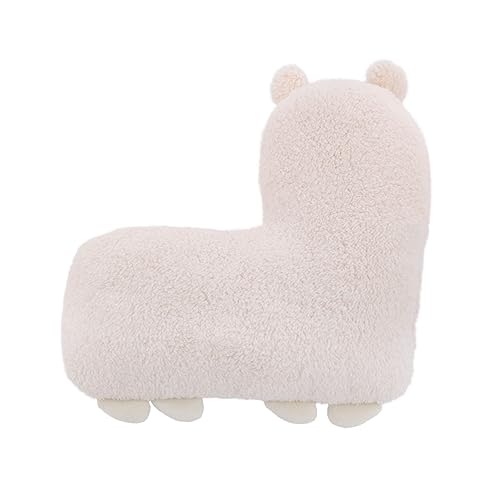 Miniatura 2 de Little Love by NoJo - Almohada decorativa de llama Sherpa con bordado, almohada decorativa para guardería, decoración de sala de juegos, lindas