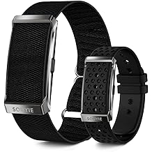 Smart Bracelet for Men Women, Health Activity Fitness Trackers, 24H Sleep Tracker, 24/7 Continuous Heart Rate/Blood Pressure/HRV/Stress Monitor, 170+ Sports Modes Smart Wristband with Free APP 2 Bands