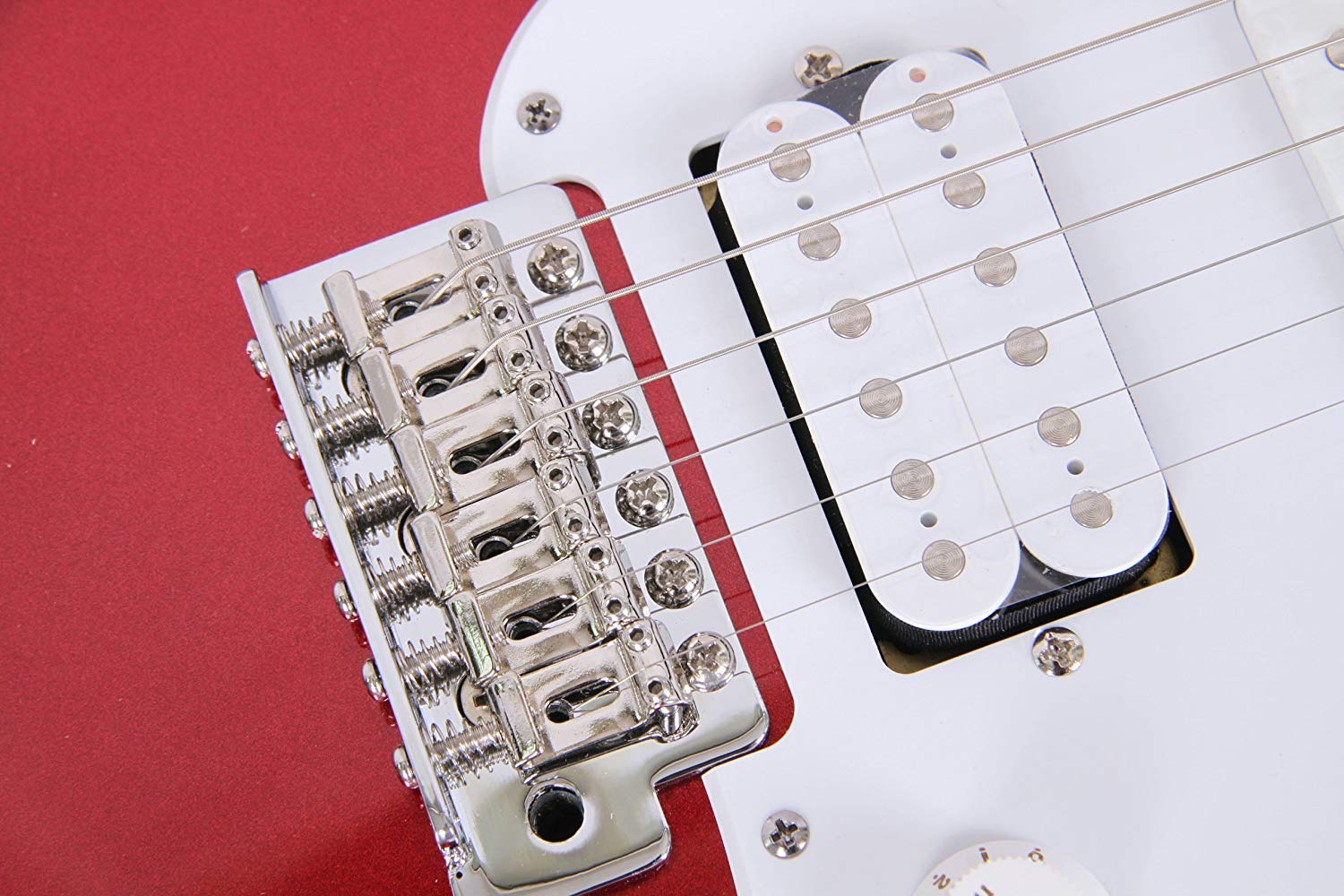 Yamaha Pacifica 012 Guitare Électrique Red Metallic – Guitare électrique d'étude – 4/4 Guitare idéal débutant