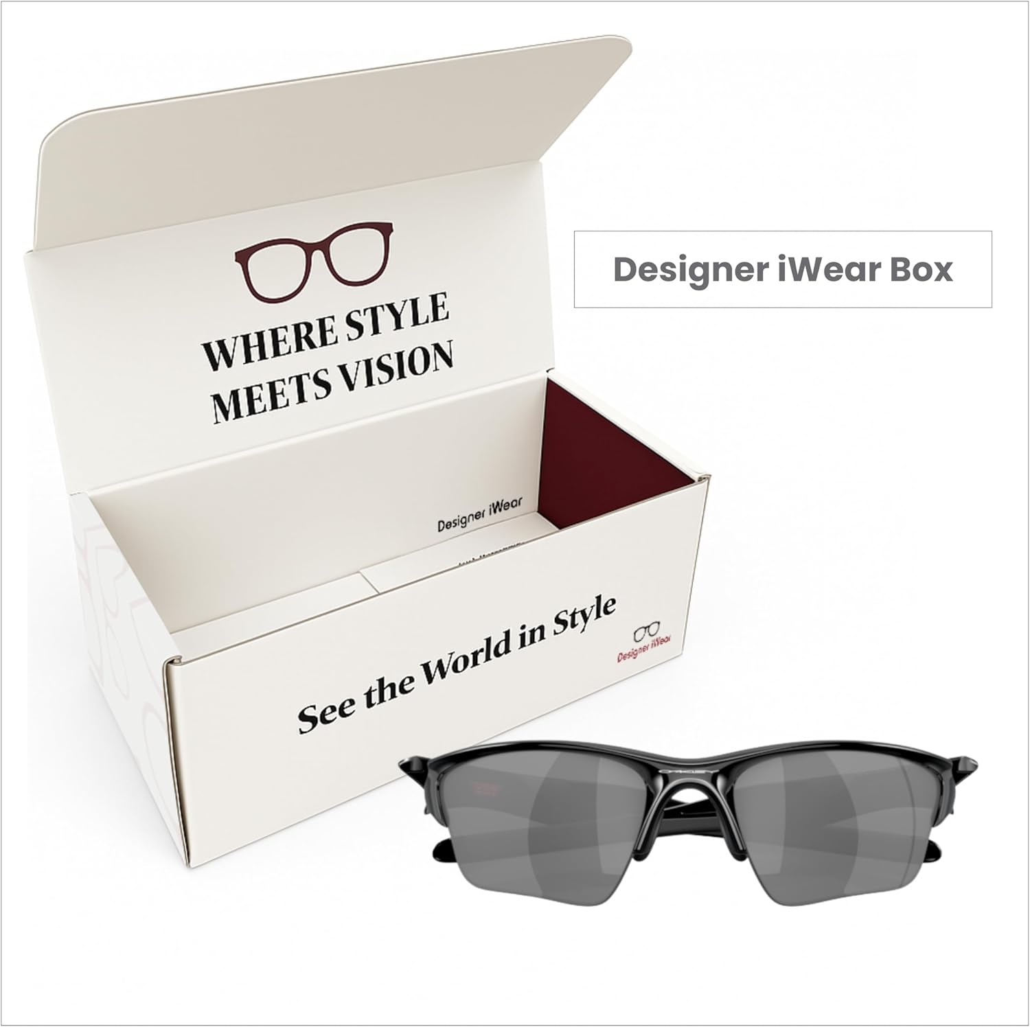 OAKLEY Half Jacket 2.0 XL OO9154 Rectangular Sunglasses For Men+ Bundle Accessory Leash Kit, Microfiber Pouch - Image 7