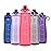 Pogo BPA-Free Plastic Water Bottle with Chug Lid, Pink, 40 oz.