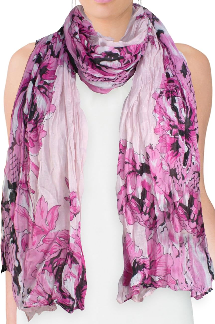 Street Style Rose Leopard Print Chain Link Fence Scarf Sarong