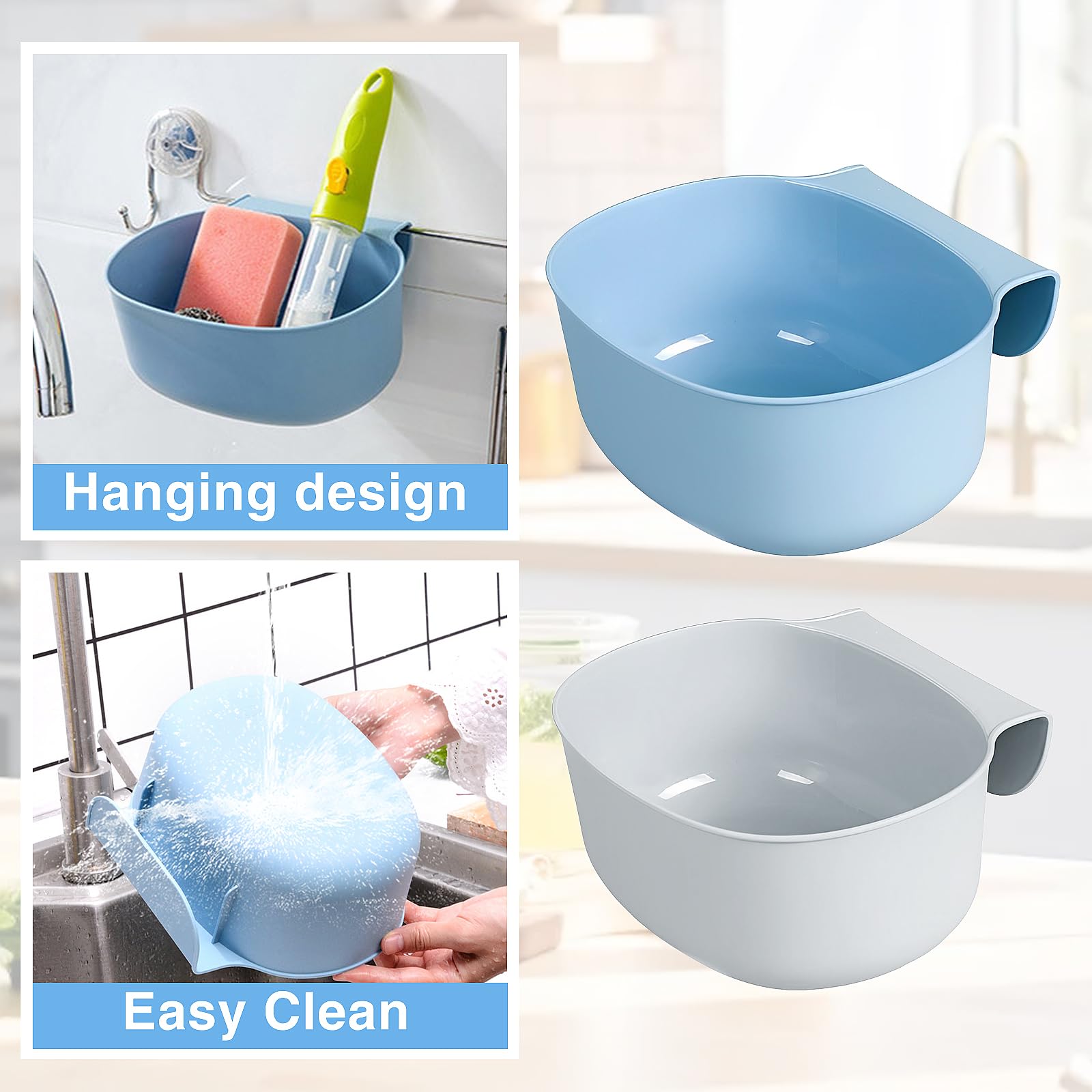 Contenitore Rifiuti Cucina Da Appendere - Set 2X Vaschetta Raccolta