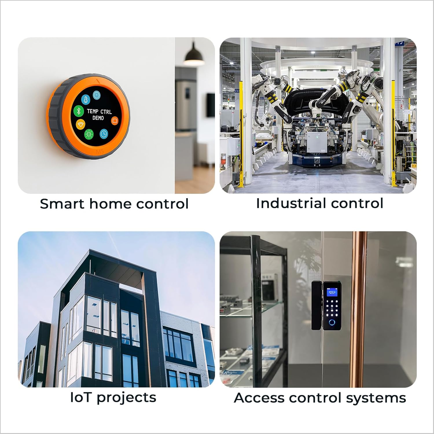 M5Stack Officail Dial v1.1-ESP32-S3 Smart Rotary Knob w 1.28" Round Touch Screen