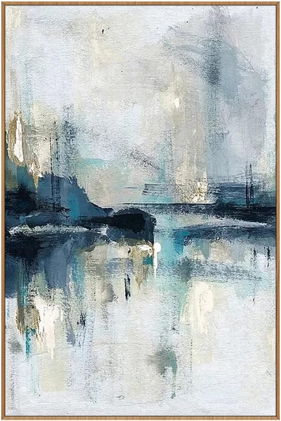 Abstract Art Painting on Canvas Landscape Oil Painting Modern Canvas