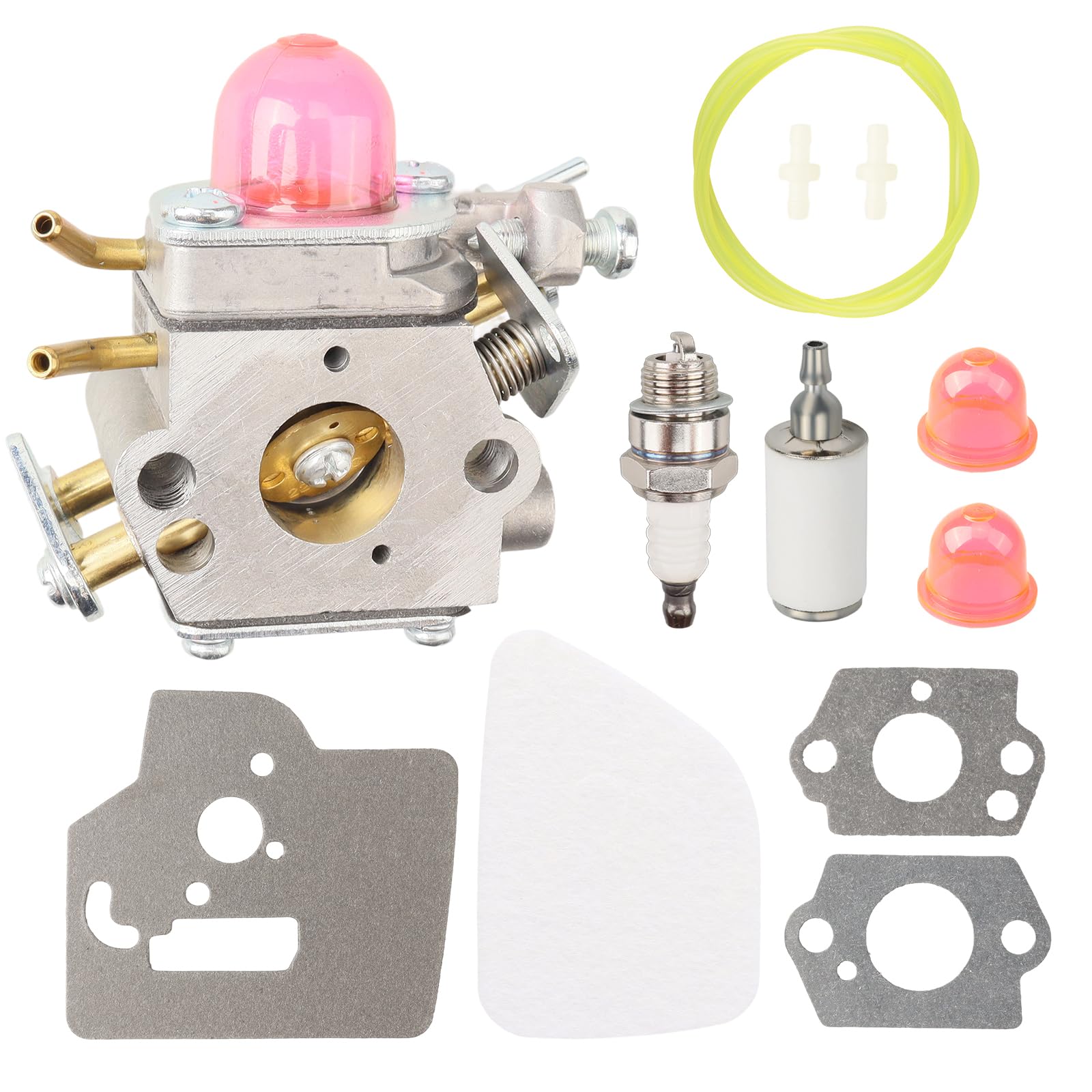 Vergaser Set Für Husqvarna 130C 130L 330LK - Mit Zündkerze Und Kraftstofffiltern