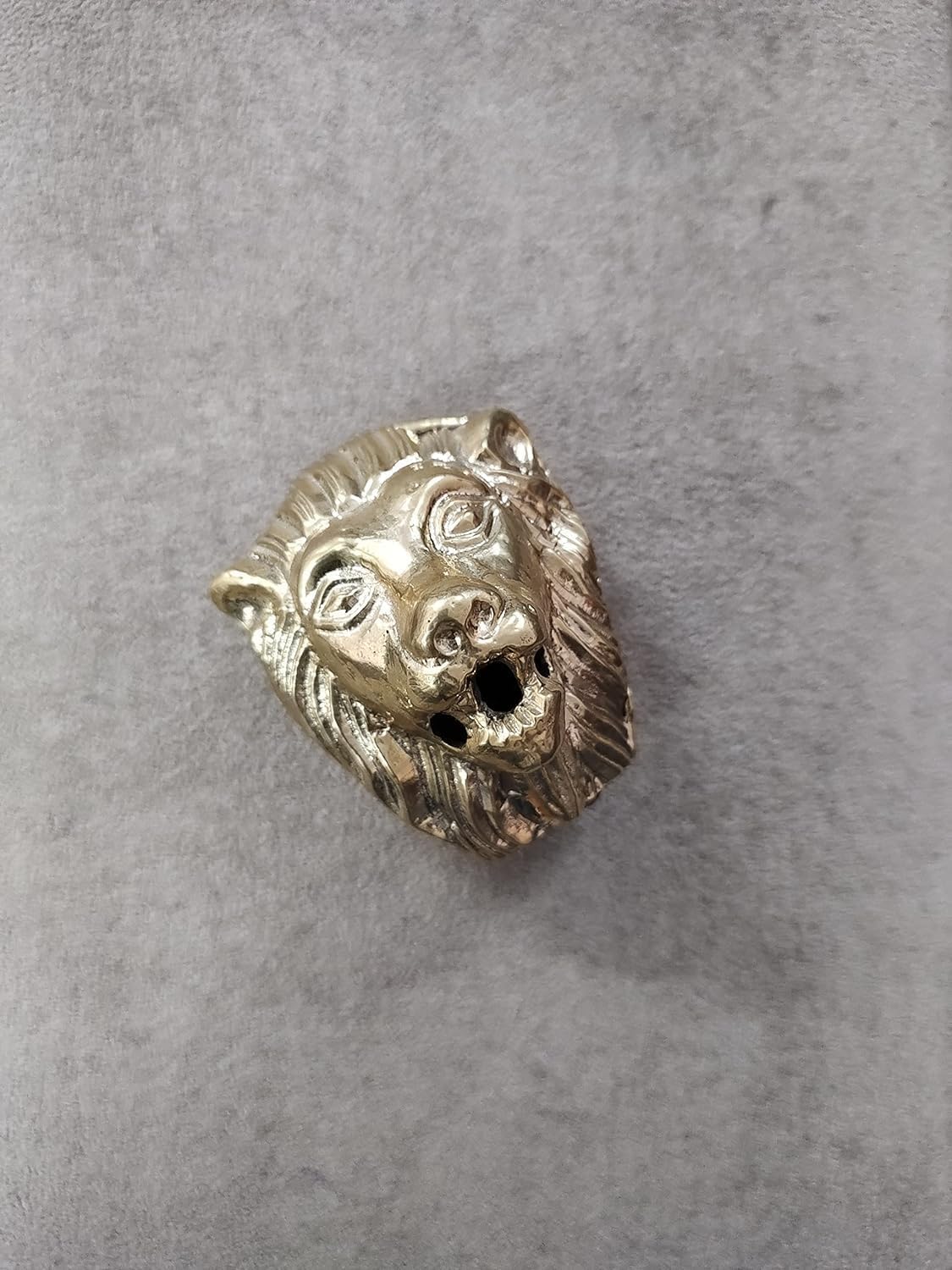 Poignées tête de lion en laiton pour remplacer les boutons de tiroir cassés lot de 10
