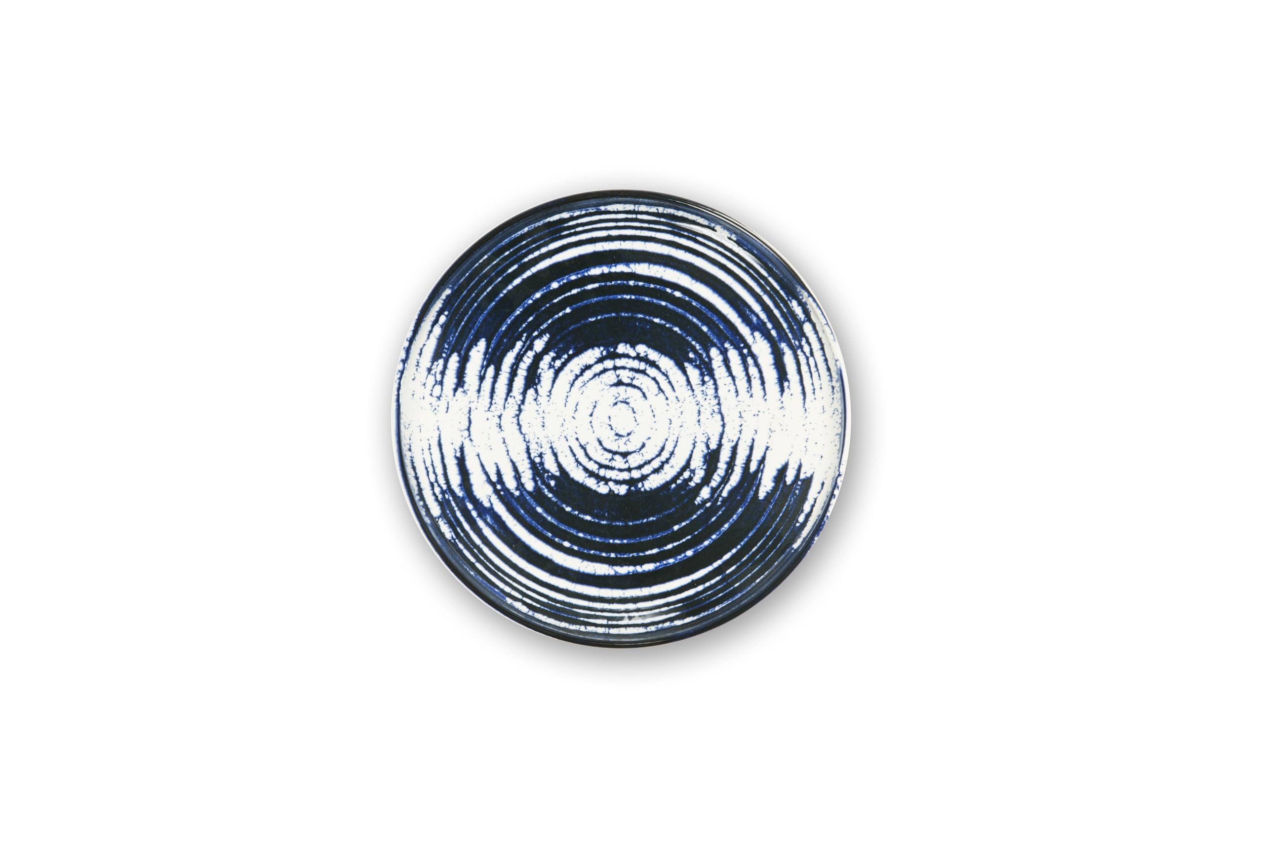 Excelsa Ermes Servizio Piatti 12 Pezzi, Ceramica, Effetto Reattivo, 4 Persone