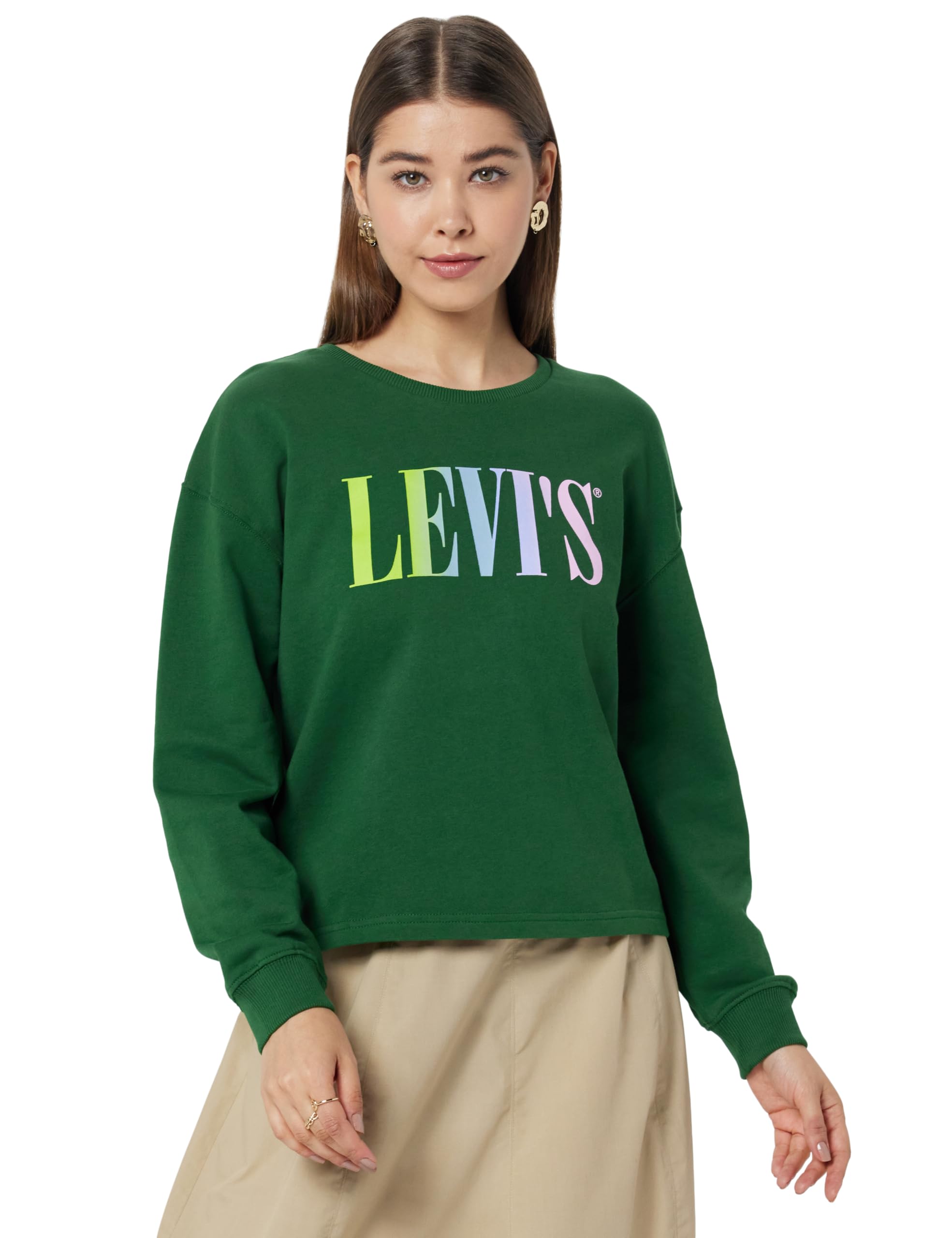 levi's Women's Cotton Crew Neck Sweatshirt-picture-21