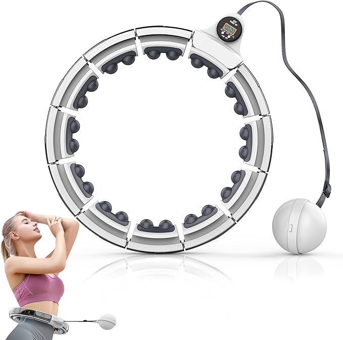 KISSCAT Smart Hula Hoop for Weight Loss and Fitness, Hoola Hoop with