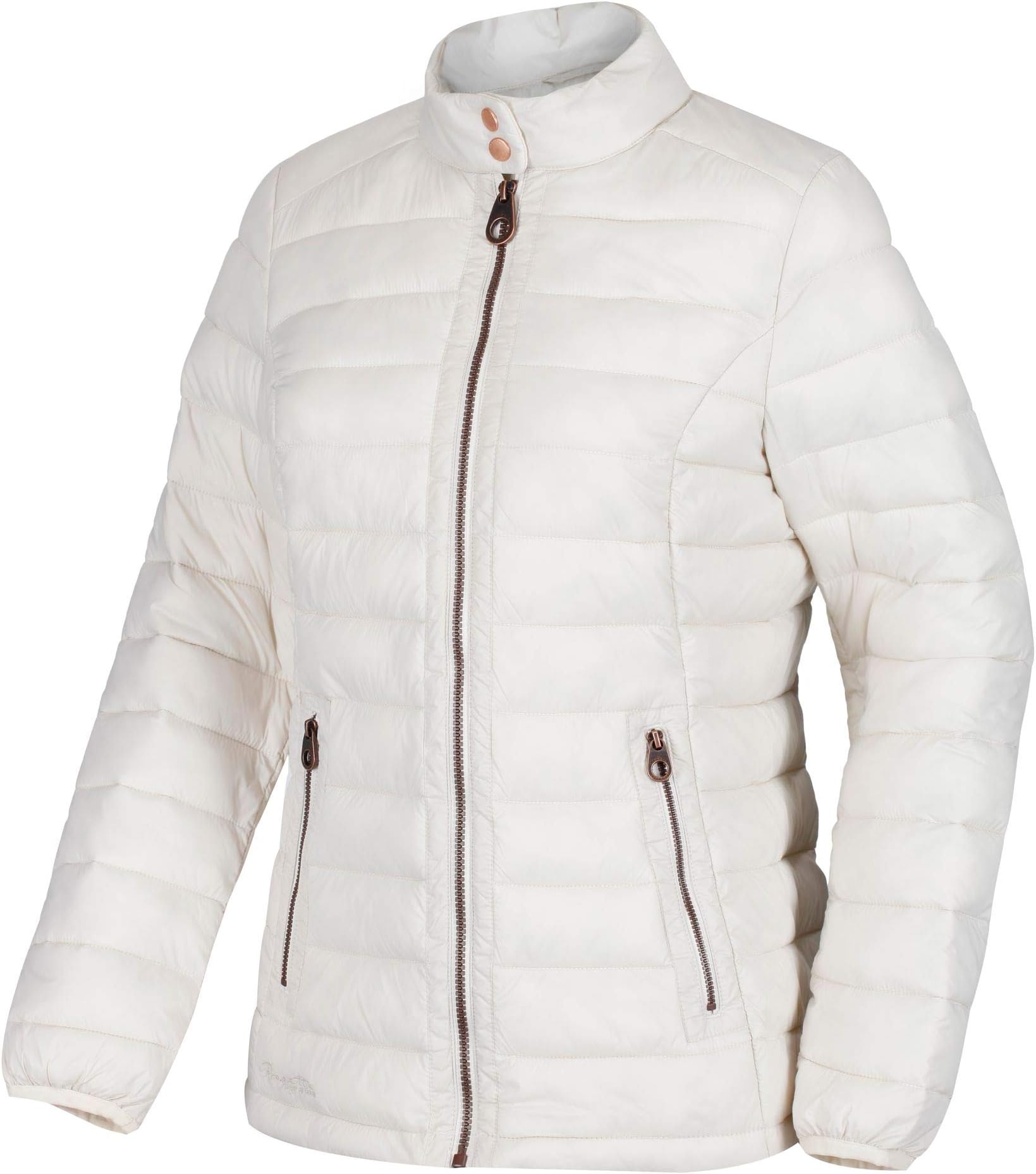 Regatta Women Kallie Water Repellent Insulated Padded Jacket - Light Vanilla, Size 10
