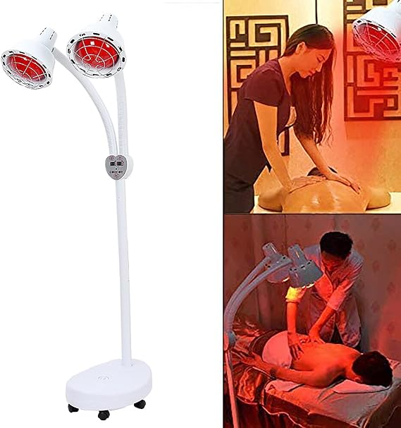 Red Bulb Heater - Infrared Portable Home, Infrared Red Light Heating Lamp, Human Infrared Red Light, Red LED Light Board Machine, Infrared Flexible Lamp Combination, Foot Infrared Device