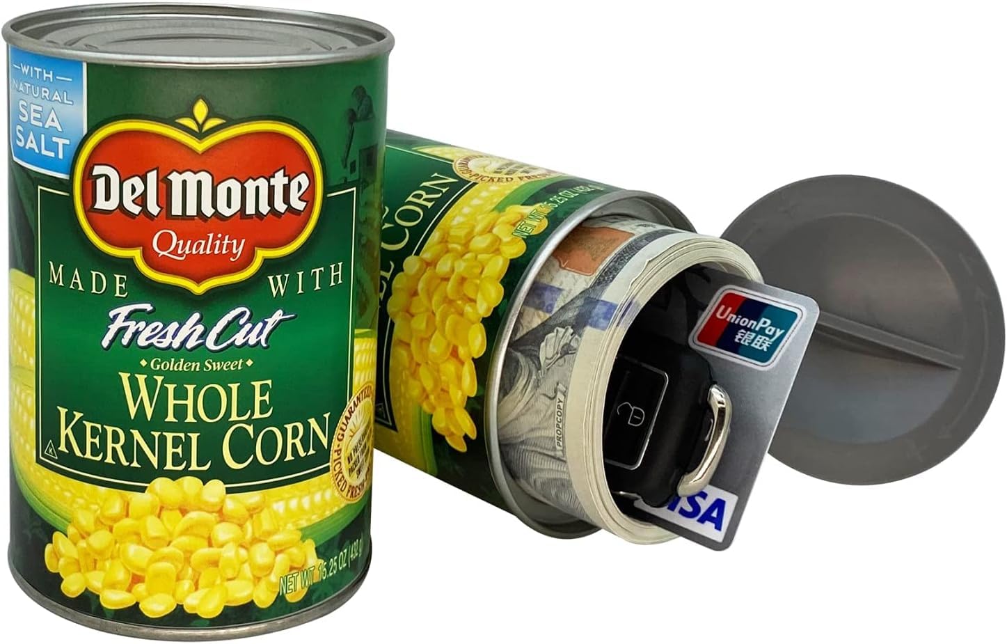 Fake Can Safes Diversion Secret Stash Safes (Corn)