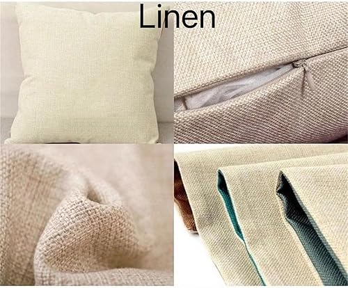 Miniatura 2 de HW-4081 - Juego de 4 fundas de almohada bohemias de 28 x 28 pulgadas, con flores de verano, para exteriores, impermeables, de lino, cuadradas, para