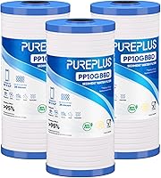 Vista 1 de PUREPLUS AP810 Filtro de agua de sedimentos ranurados para toda la casa, cartucho de repuesto para 3M Aqua-Pure AP810, AP811, AP801, AP801-C