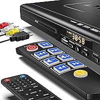 Vista 1 de Paquete de reproductores de DVD para TV con control remoto de botones grandes