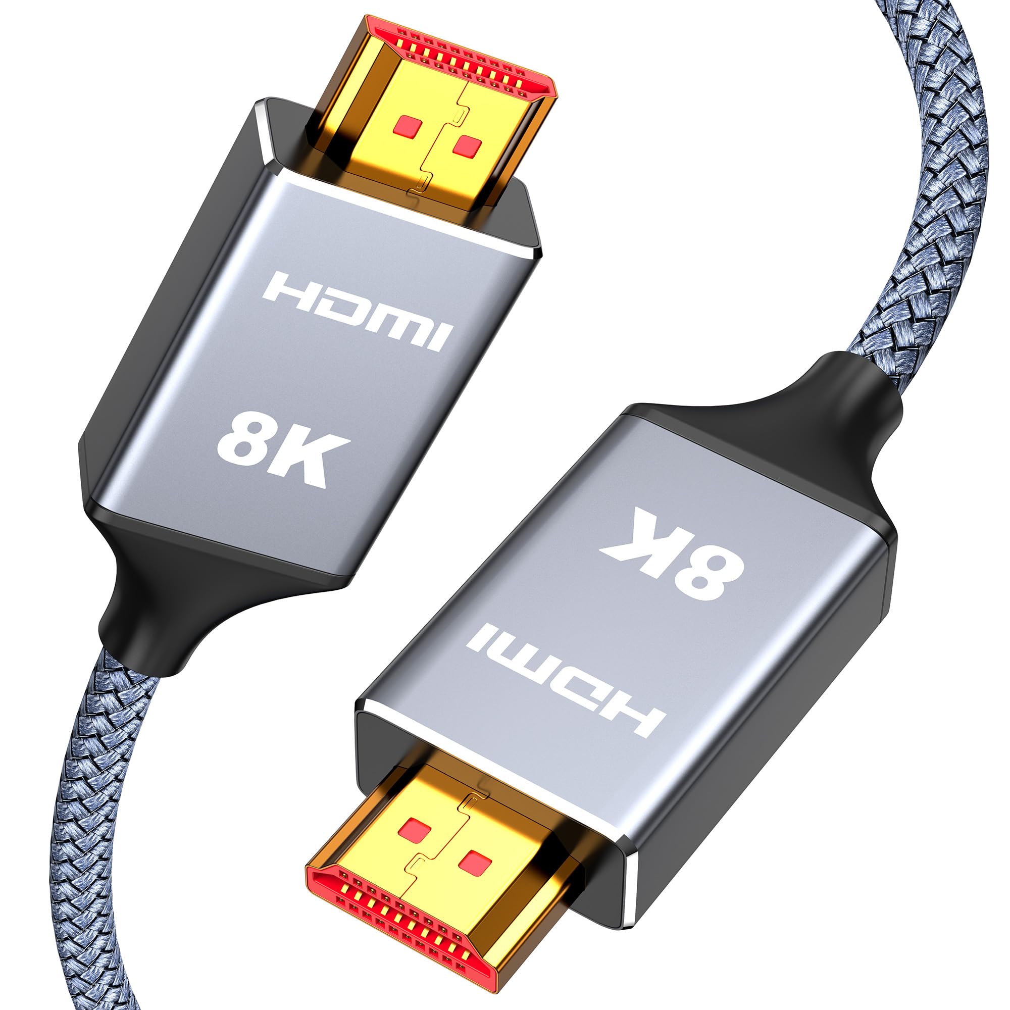 Silkland HDMI 2.1 Verlängerungskabel 1M - 8K/4K 48Gbps EARC