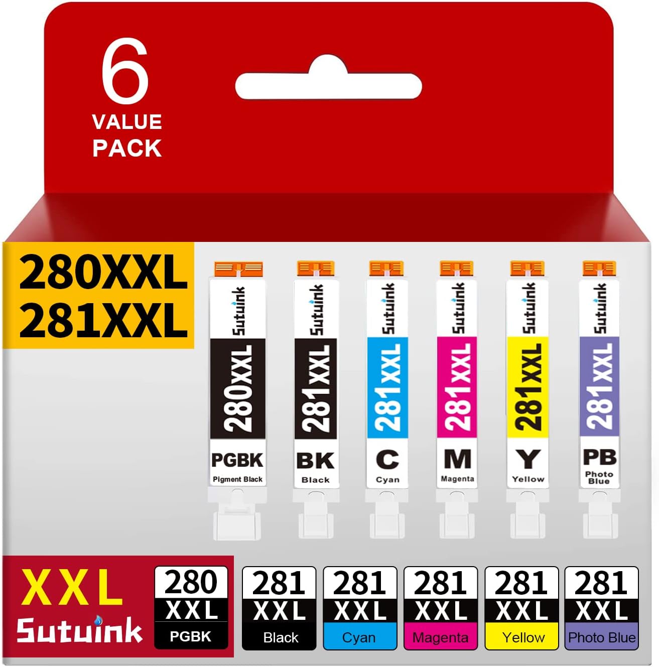 280 281 PGI280 CLI281 280XXL 281XXL Ink Cartridge
