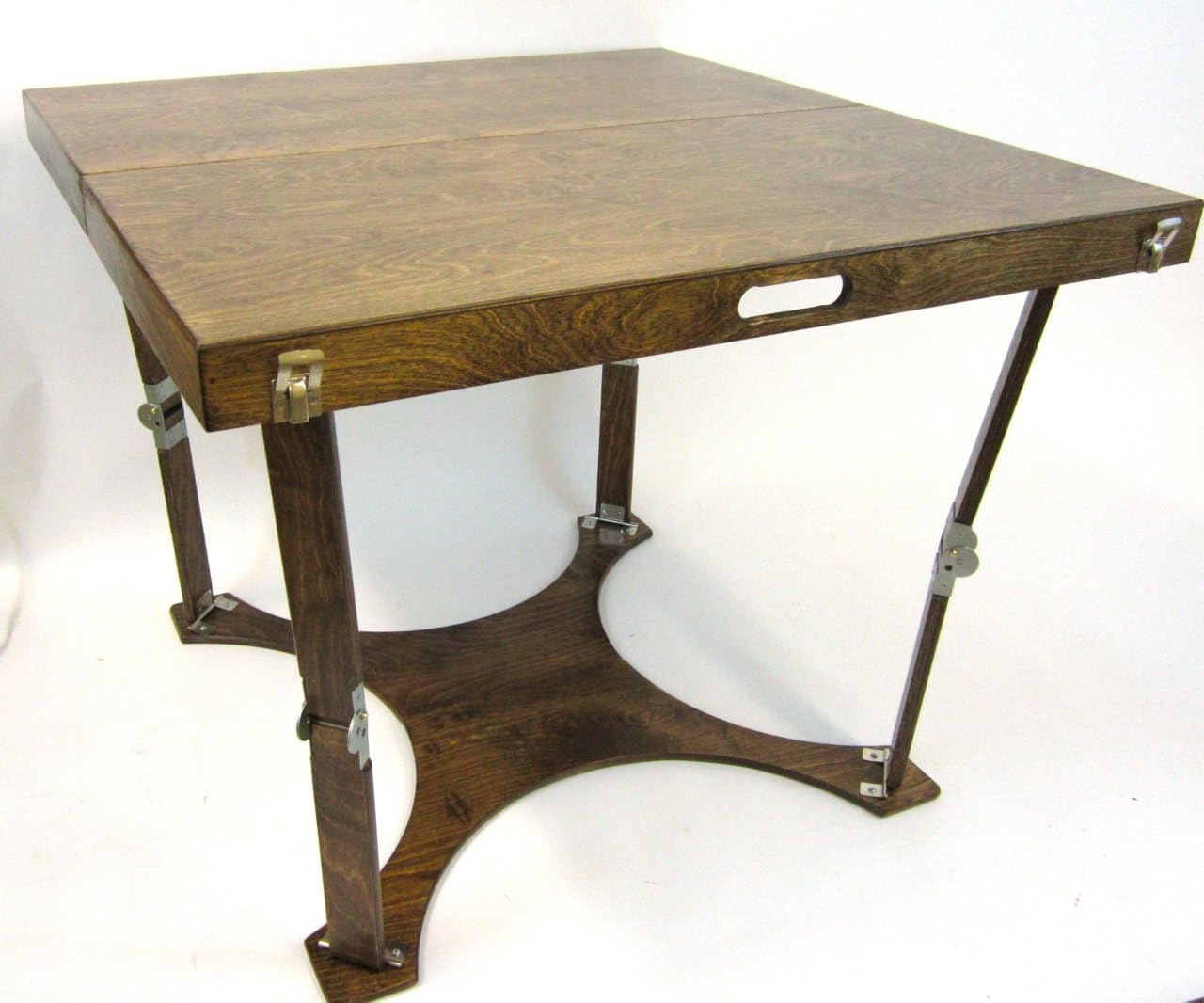 Spiderlegs Folding Picnic/Project Table, 42-Inch, Dark Walnut