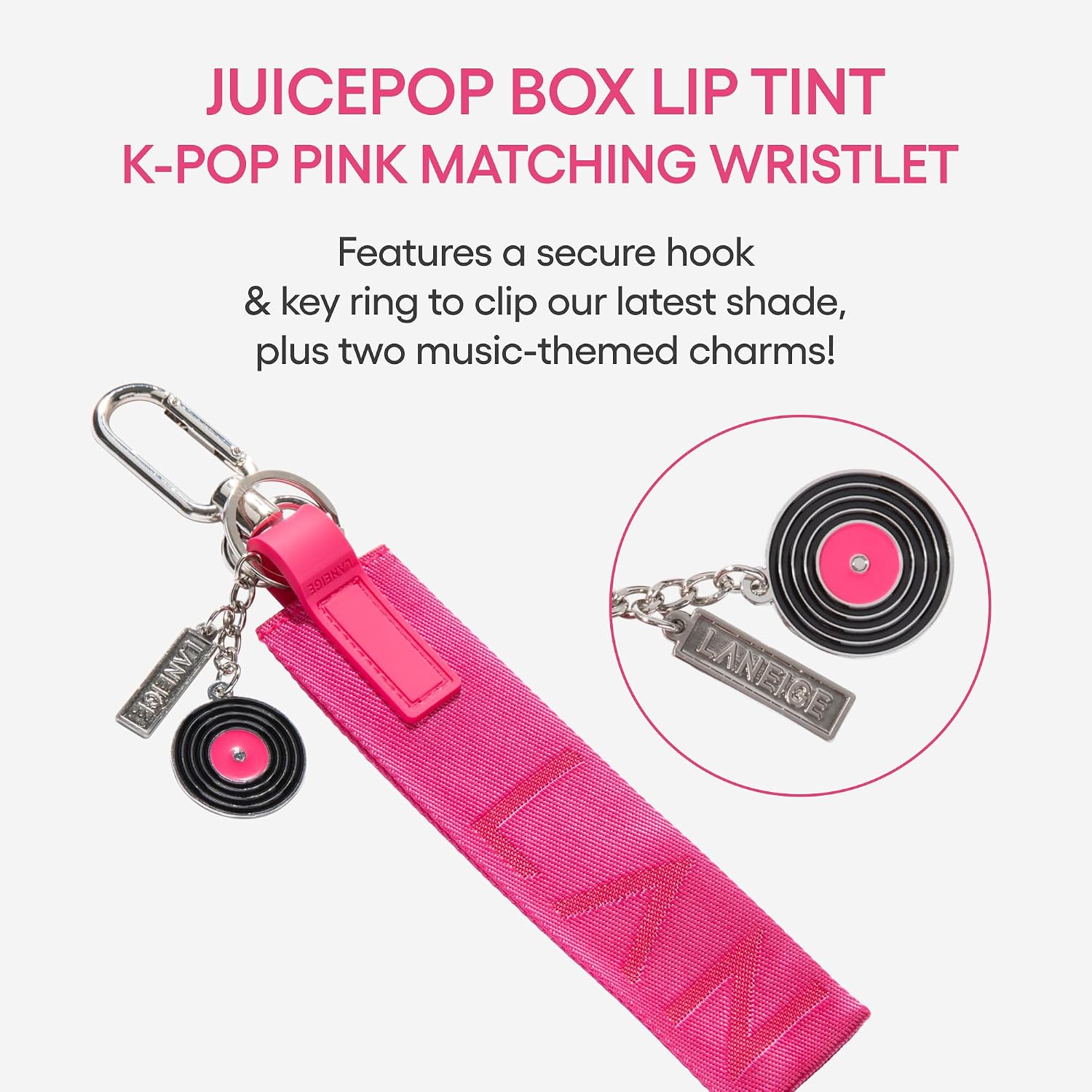 LANEIGE JuicePop Box Lip Tint | Long-Lasting Hydrating Lightweight Tint | Buildable Juicy Color & Nourishing Shine | K-Beauty Lip Essential for Long-Lasting Comfort