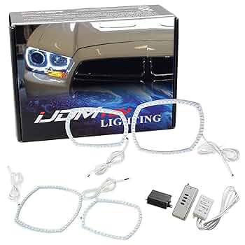 カラマ 　RGB LED ヘッドライト Amazon | ヘッドランプLED電球、H4 H7 LED RGBヘッドライト