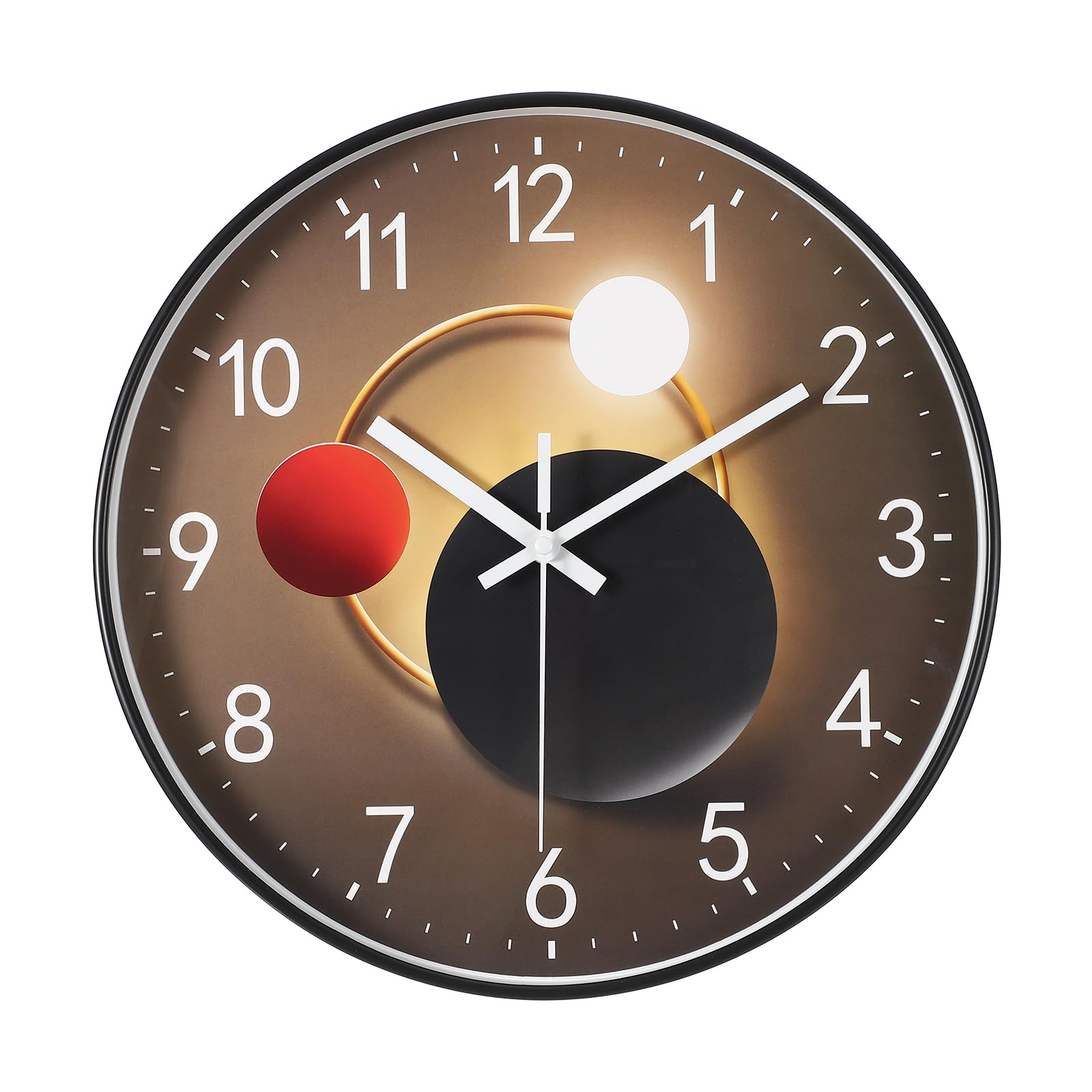 Horloge murale silencieuse PATIKIL pour éliminer le bruit du tic-tac