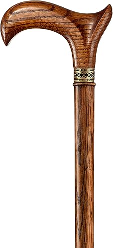 Miniatura 34 de Asterom Walking Cane - Handmade, Ergonomic, Wooden - Canes for Men & Women - Walking Sticks for Seniors, Unique, Wood #1 Walnut