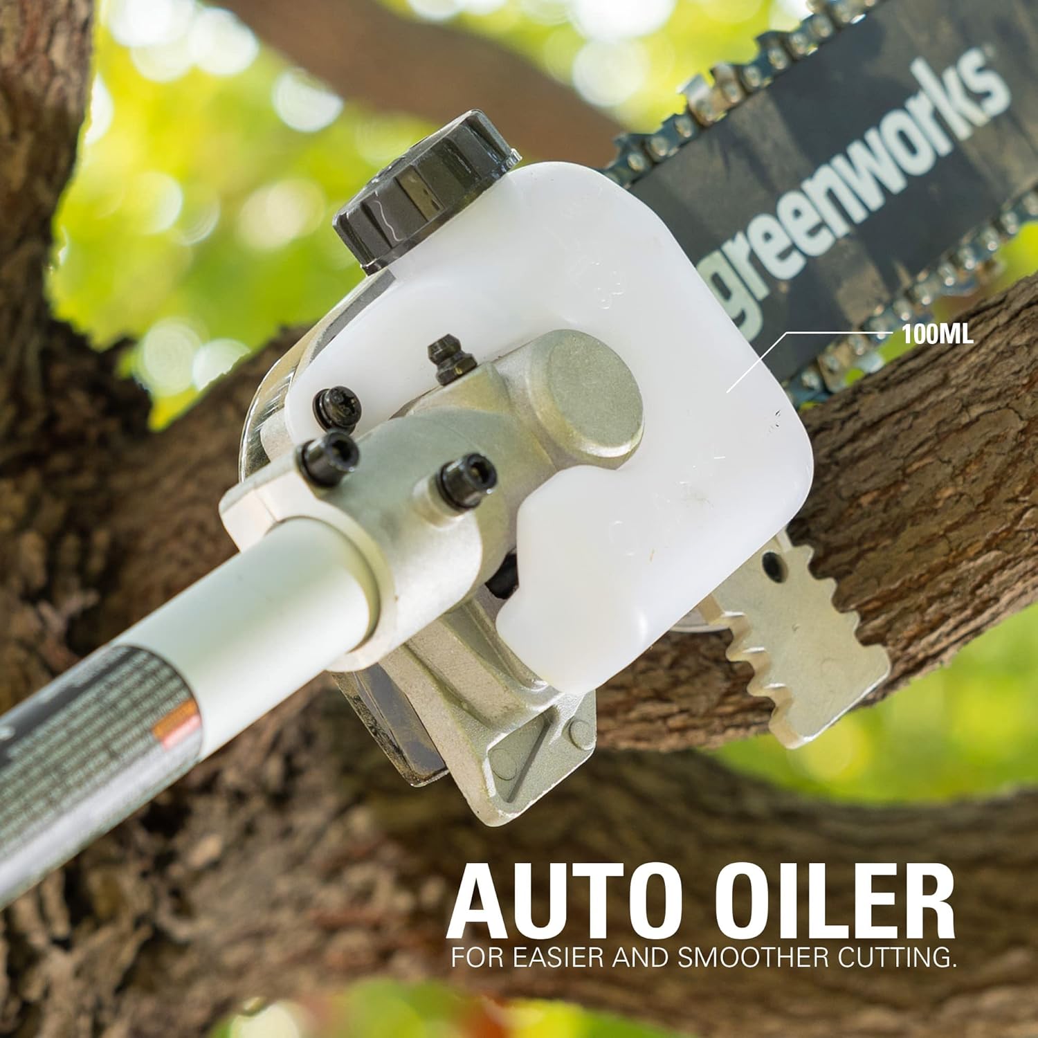 Greenworks 10-Inch Polesaw Attachment for Greenworks Attachment Capable String Trimmers
